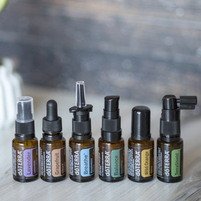 Variety Pack - Essential Oil Bottle Attachments - Oil Life Canada - Canada's Best Essential Oil Supplies