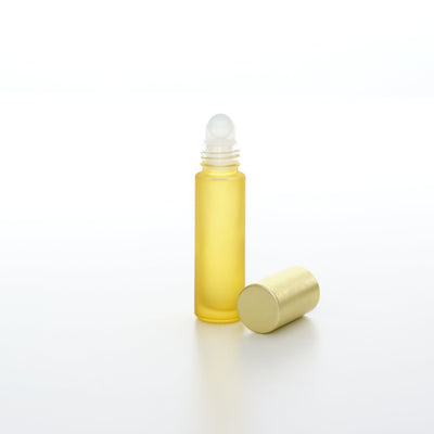 10ml Frosted Bottles with Brushed Lids - 5pk - Oil Life Canada - Canada's Best Essential Oil Supplies
