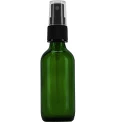 2 oz Glass Bottle with Pump Spray - 4pk - Oil Life Canada - Canada's Best Essential Oil Supplies