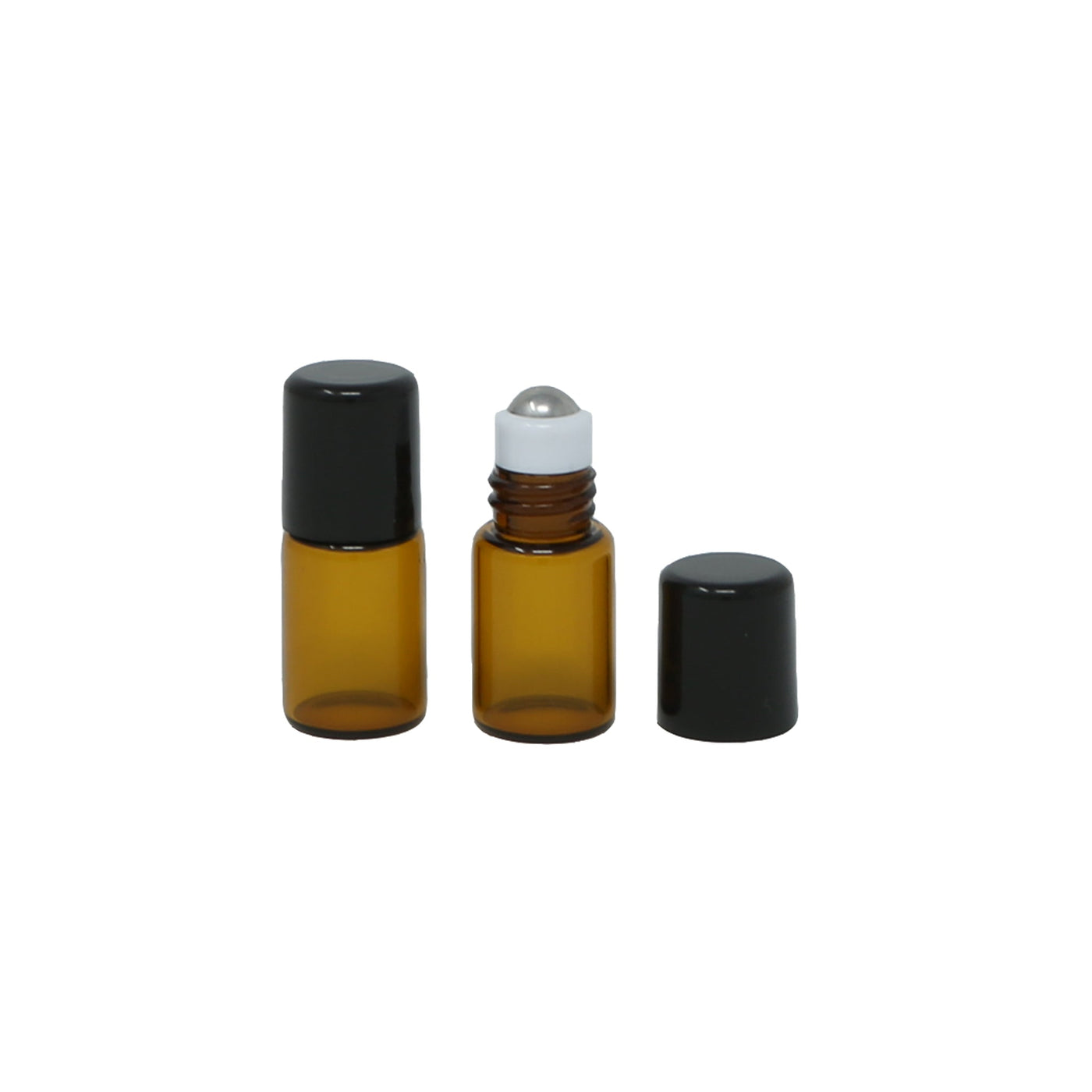 5/8 Dram (2ml) Amber Roller Bottle ***Sale*** - Oil Life Canada - Canada's Best Essential Oil Supplies