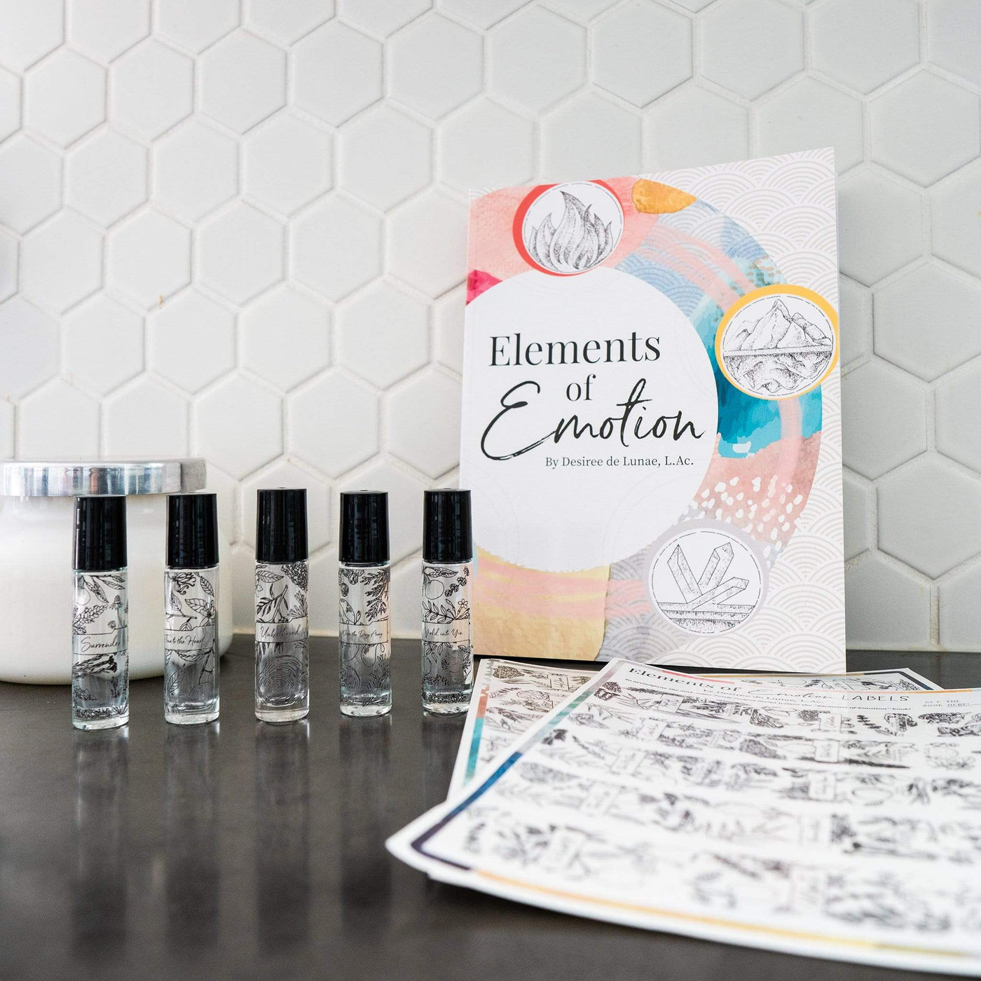 Elements of Emotion Blend Labels - Oil Life Canada - Canada's Best Essential Oil Supplies