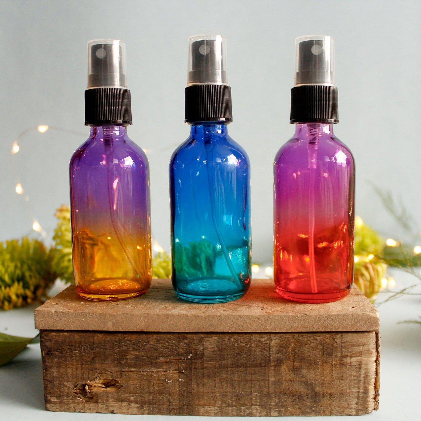 Ombre Glass Spray Bottles: Perfect for essential oil & DIY blends - Oil Life