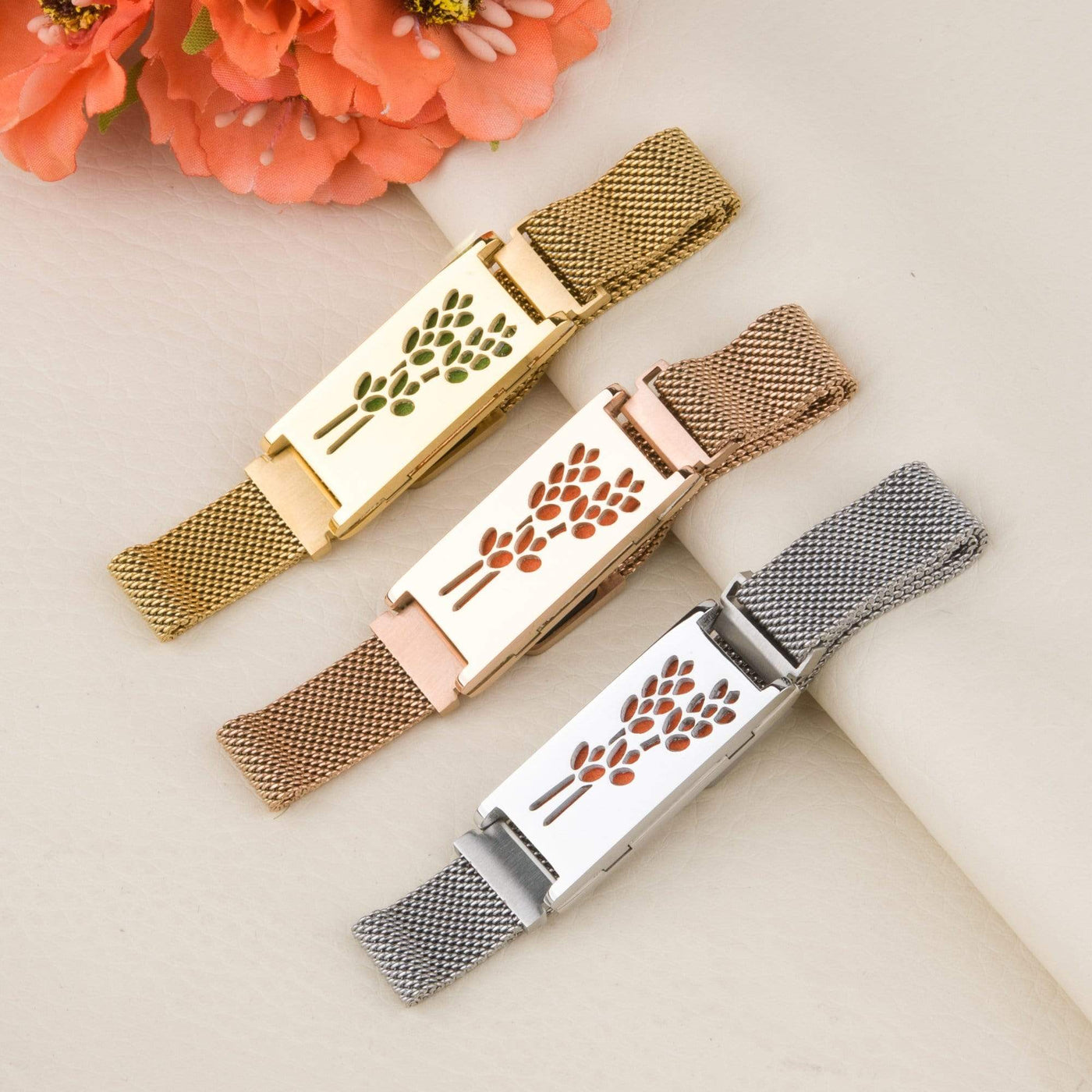 Lavender Watchband Aromatherapy Bracelets - Oil Life Canada - Canada's Best Essential Oil Supplies