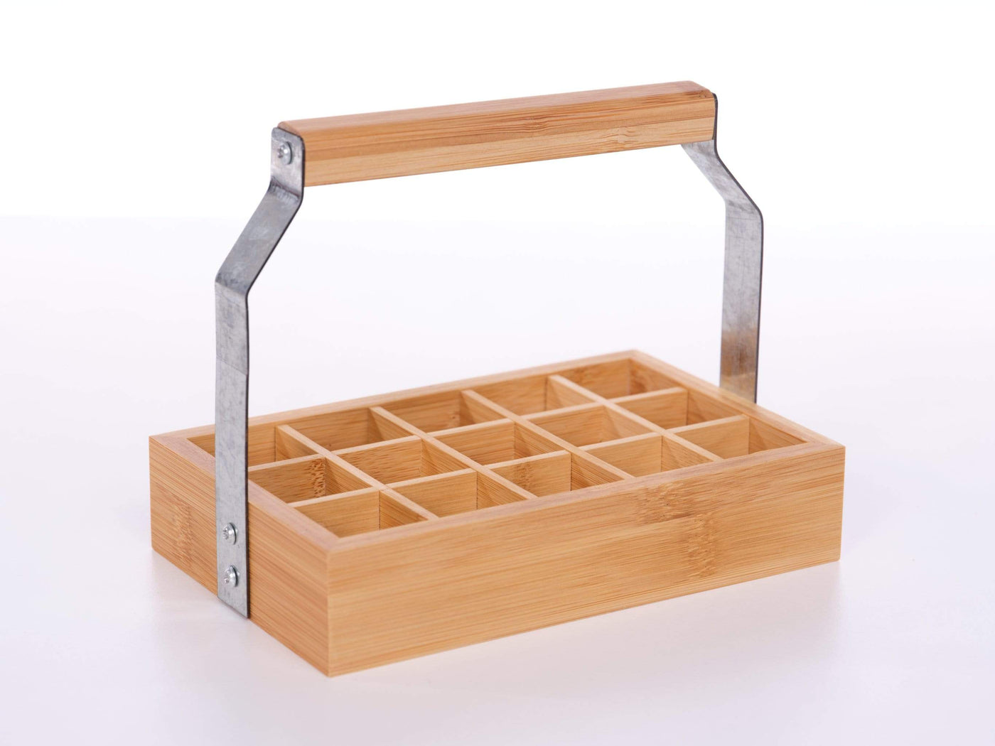 Bamboo Essential Oil Caddy - Oil Life Canada - Canada's Best Essential Oil Supplies